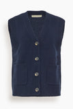 Vanessa Bruno Tops Dashley Top in Marine Vanessa Bruno Dashley Top in Marine