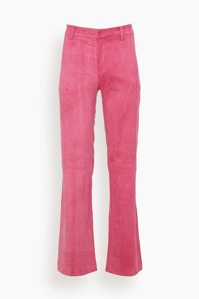Baggy Lowrise Trouser in Hot Pink