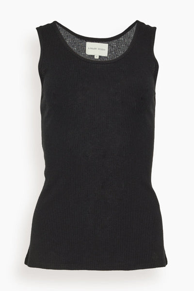 Alicudi Tank Top in Black