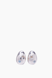 Lizzie Fortunato Mini Arp Earrings in Studded Silver