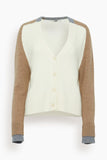 LAFATA Cashmere Cardigan in Neutral