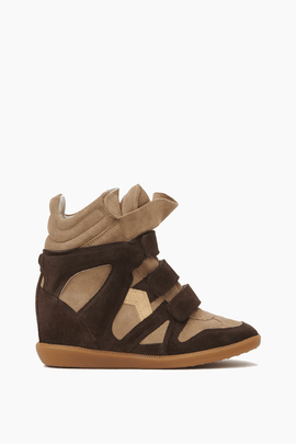 Bekett Sneaker in Chocolate/Sand Brown