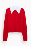 Dorothee Schumacher Elegant Statements Cardigan in Lollipop