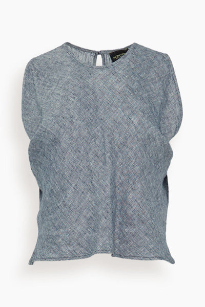 Brooke Top in Heather Black