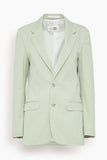 MM6 Maison Margiela Jackets Tailored Suit Jacket in Pistachio Green Tailored Suit Jacket in Pistachio Green