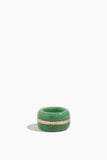 By Pariah Rings Diamond Pebble Cocktail Ring in Green Chalcedony By Pariah Diamond Pebble Cocktail Ring in Green Chalcedony