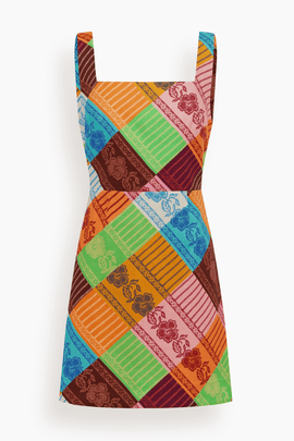 Kaleidoscope Mini Dress in Multi