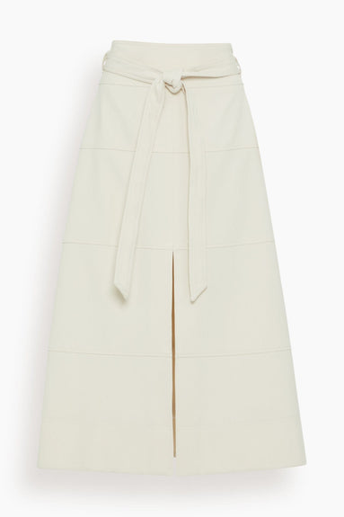 Tanya Taylor Skirts Hudson Skirt in Cream Tanya Taylor Hudson Skirt in Cream