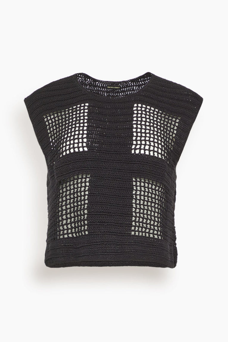 Rachel Comey Glasby Top in Black