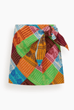 Alemais Kaleidoscope Sarong Skirt in Multi