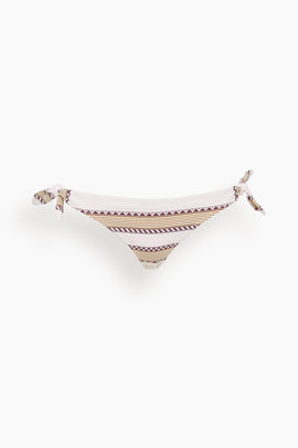 Lucy Side Tie Bottom in Munit Pink