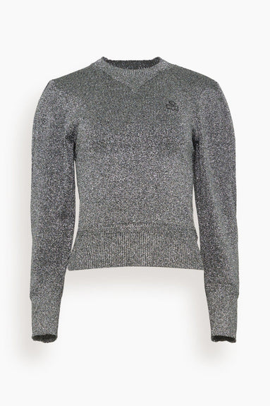 Etoile Isabel Marant Sweaters Kelaya Houston Sweater in Silver Isabel Marant Etoile Kelaya Houston Sweater in Silver