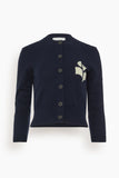 Etoile Isabel Marant Sweaters Newton Cardigan in Midnight Isabel Marant Etoile Newton Cardigan in Midnight