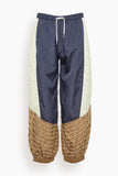 Sea Quinn Embroided Beaded Jogger in Multi