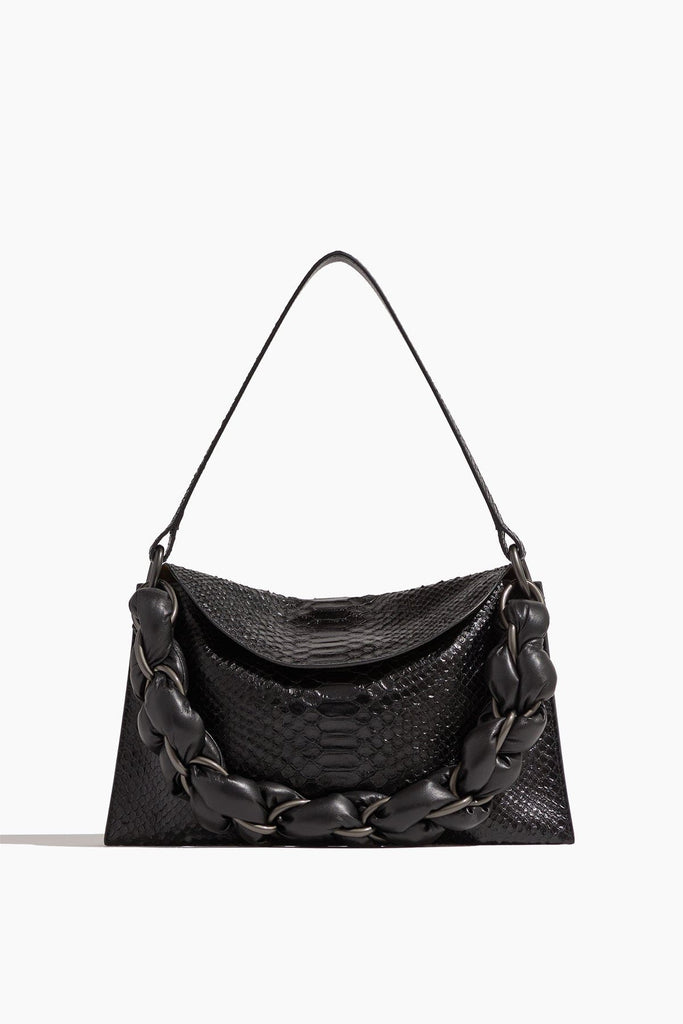 Proenza Schouler Carved Python Braid Bag in Black – Hampden Clothing