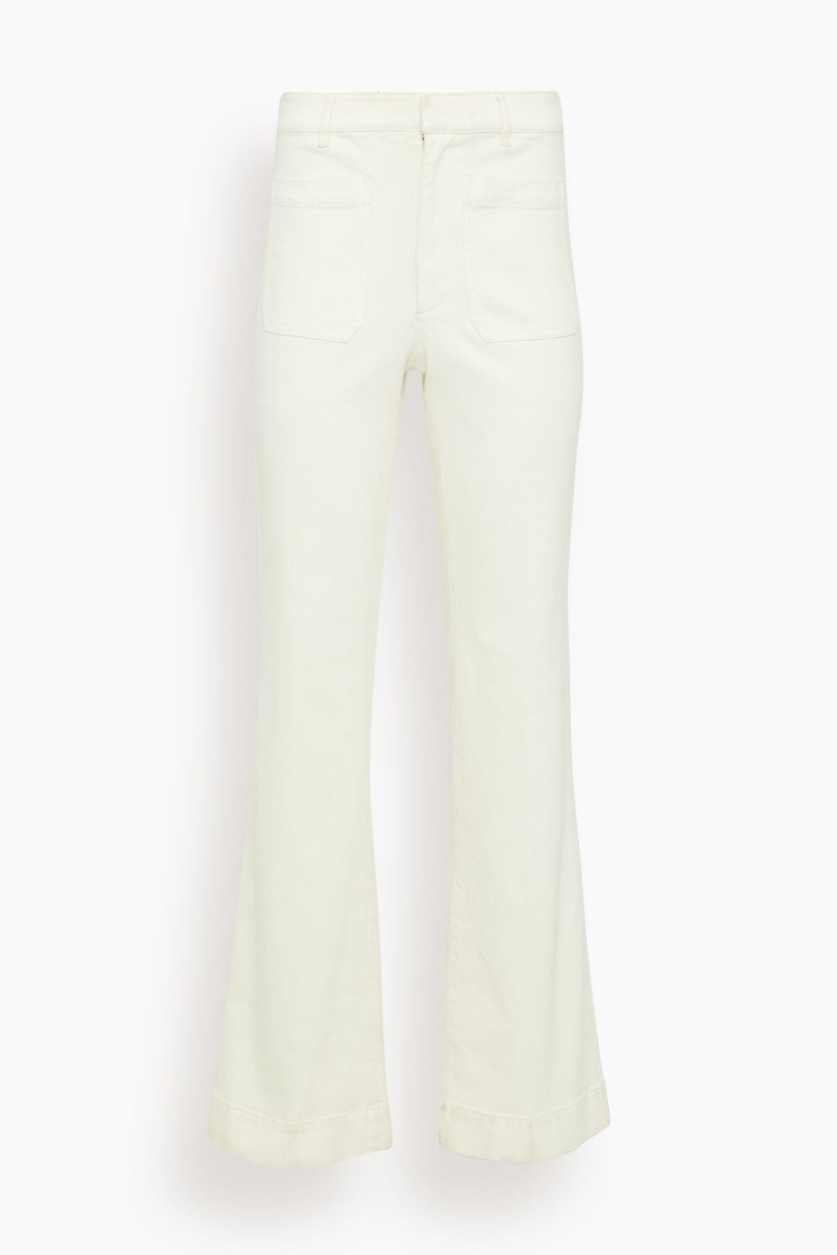 Tanya Taylor Nicole Pant in Chalk
