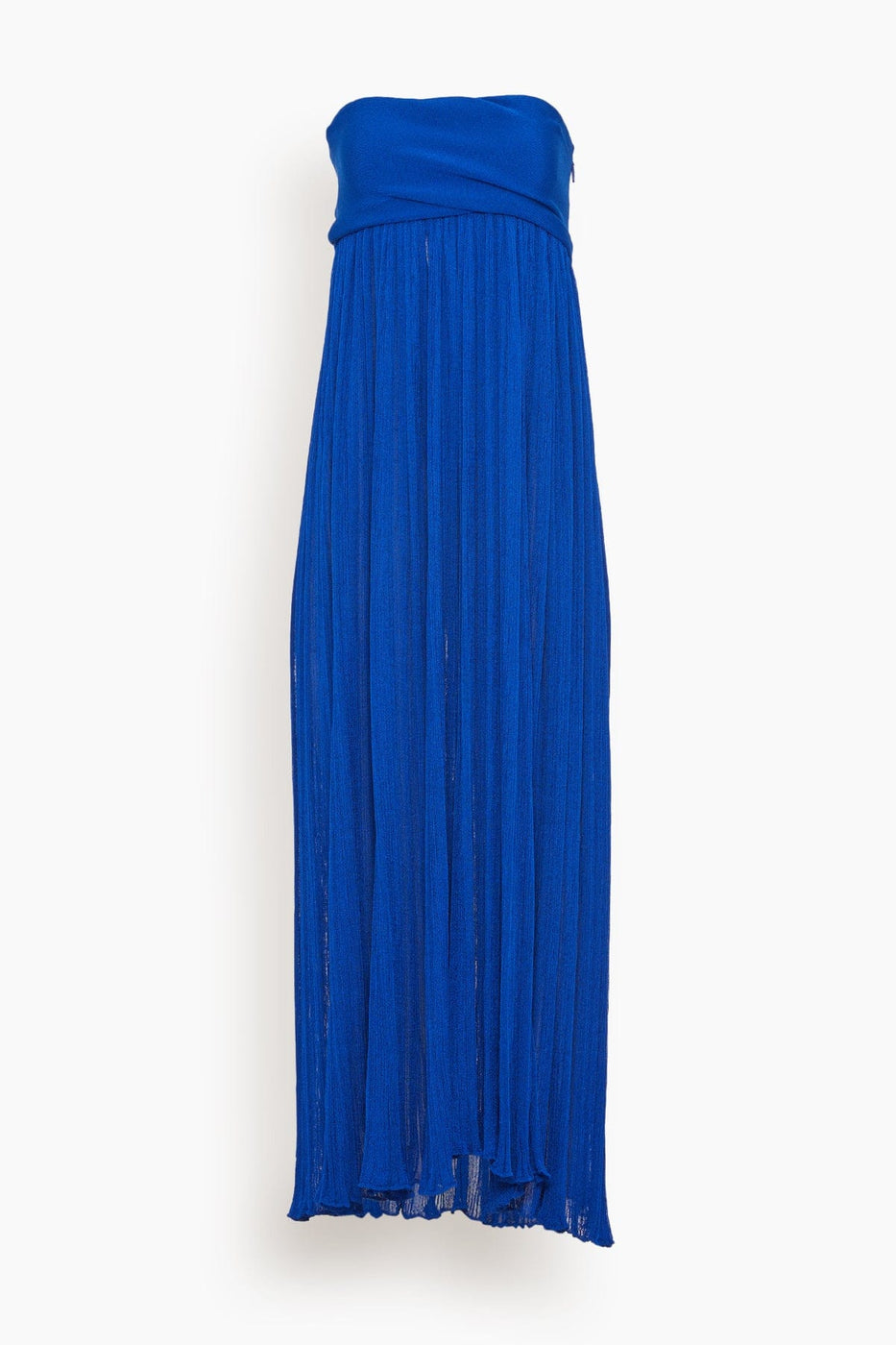 Proenza Schouler Dresses Rina Strapless Dress in Cobalt