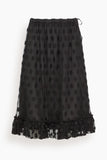 Dries Van Noten Samila Skirt in Black