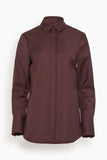 A.Emery Philippa Wool Shirt in Mulberry