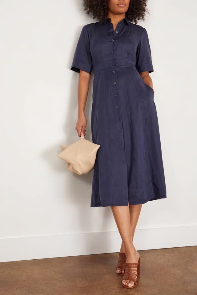 Ulla Johnson Casual Dresses Vallis Dress in Sapphire Ulla Johnson Vallis Dress in Sapphire