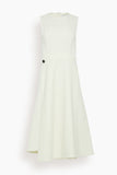 Proenza Schouler White Label Casual Dresses Ivy Wrap Dress in Bone Proenza Schouler White Label Ivy Wrap Dress in Bone