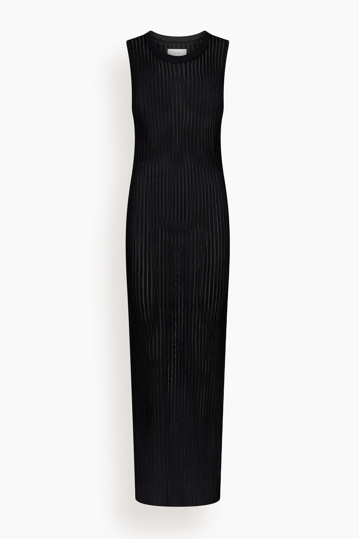 Loulou de Saison - Loulou de Saison Icaria Loose Fit Midi Dress in Black S - Hampden Clothing Loulou de Saison - Loulou de Saison Icaria Loose Fit Midi Dress in Black S - Hampden Clothing