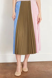 Tanya Taylor Skirts Angie Skirt in Cerulean Blue/Pink/Fern Multi Tanya Taylor Angie Skirt in Cerulean Blue/Pink/Fern Multi