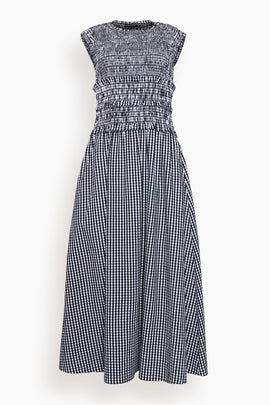 Louise Dress in Black/White