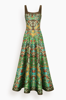 Charlotte Gown in Multi