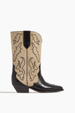 Isabel Marant Ankle Boots Duerto Boot in Black/Ecru Isabel Marant Duerto Boot in Black/Ecru