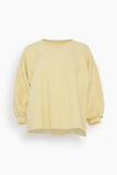 Rachel Comey Sweatshirts Fond Sweatshirt in Pale Yellow
