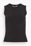 Maria McManus Double Keyhole Top in Black
