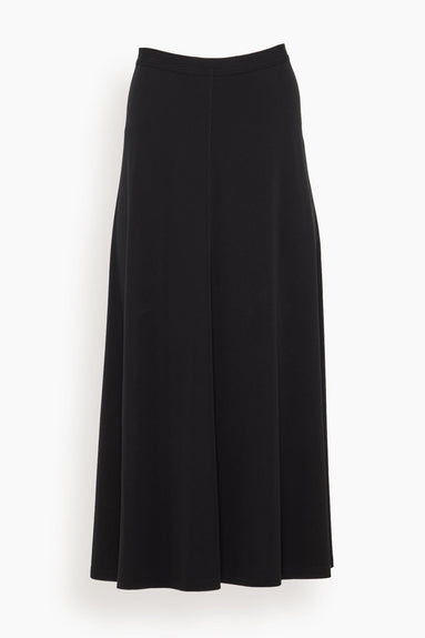 Toteme Skirts Fluid Jersey Skirt in Black