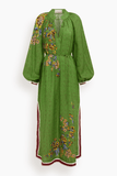 Alemais Phyllis Midi Dress in Green
