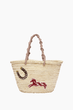 Alemais Ace Midi Macrame Basket in Multi