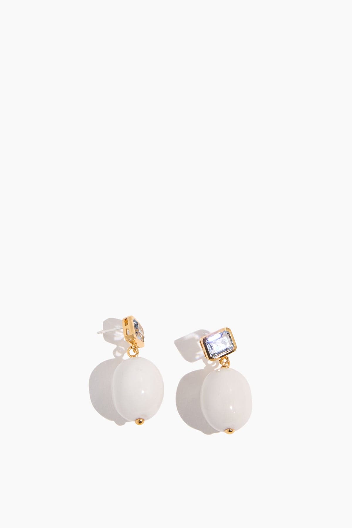 Lizzie Fortunato La Paz Earrings in Ivory/Multi