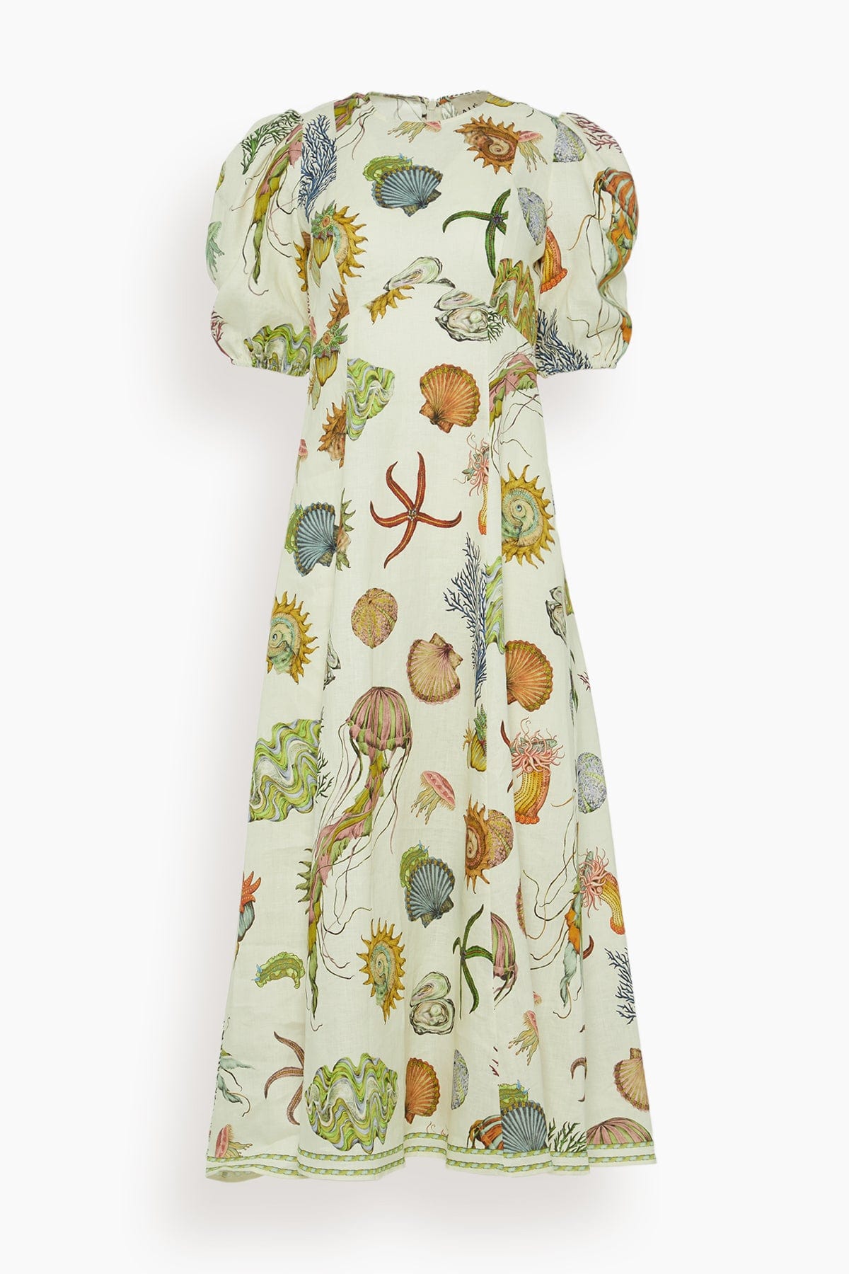Alemais Sea Midi Dress in Cream – Hampden Clothing
