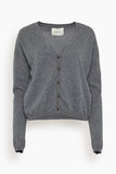Lisa Yang Abby Cardigan in Graphite