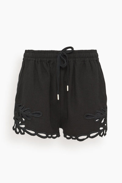 Safa Shorts in Faded Black