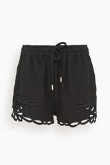 ショートパンツ Sabina Musayev Ciello Lace-Trimmed Cotton Shorts Sabina Musayev | Shorts | Sabina Musayev Ciello Lacetrimmed