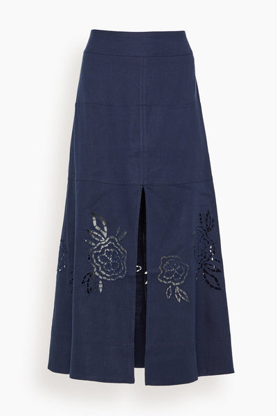 Harlow Skirt in Maritime Blue (TS)