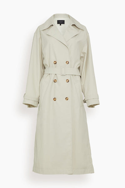 Alex Trench Coat in Beige