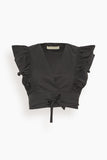 Vanessa Bruno Tops Aya Blouse in Noir Vanessa Bruno Aya Blouse in Noir