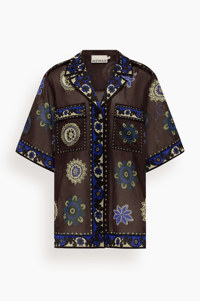 Jasper Relaxed Shirt in Chocolate