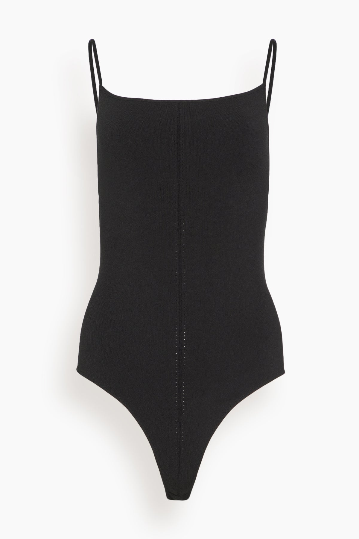 Proenza Schouler Tops Serena Knit Bodysuit in Black Proenza Schouler Serena Knit Bodysuit in Black