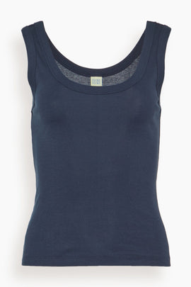 Hillie Tank in Navy
