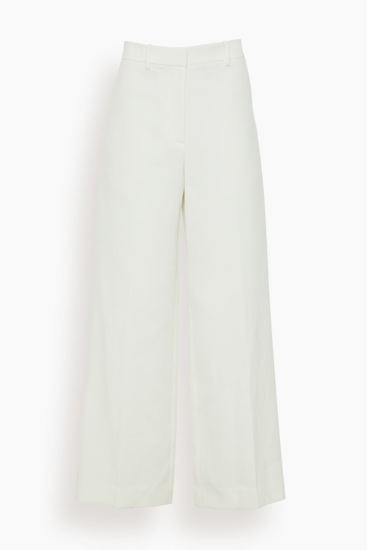 Khaite Pants Bacall Pant in Chalk