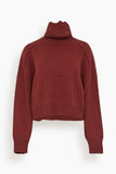 Vanessa Bruno Ballerine Top in Rouge