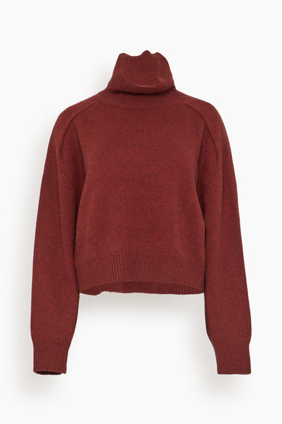 Ballerine Top in Rouge