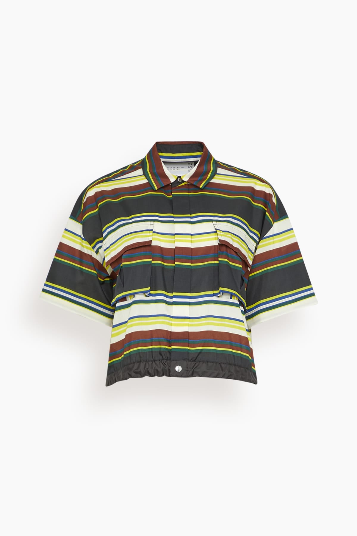 Sacai Stripe Shirt in Yellow